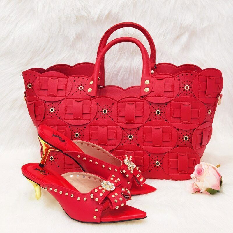 Women Shoes Bag matching High Quality Design Matching Shoes and Bag