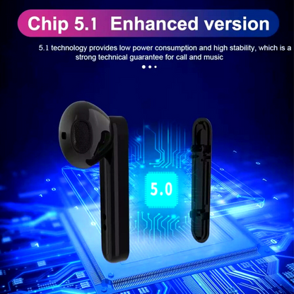 Bluetooth 5.1 Wireless Earbuds Headphone Headset Noise Cancelling TWS Waterproof