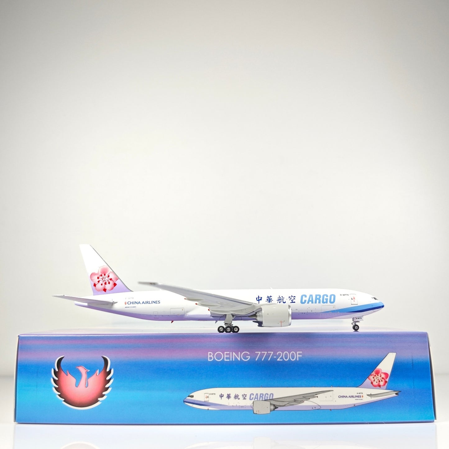 1:400 Phoenix China Airlines B777-200LRF Airplane Diecast Aircraft Plane Model