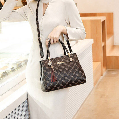 Women's Shoulder Bag PU Leather Female Leather Crossbody Bags Handbags
