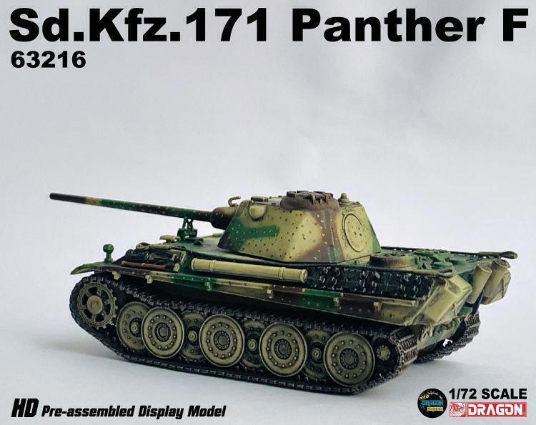 1/72 Dragon 63216 Germany Sd.Kfz.171 Panther F Leopard Tank Finished Model