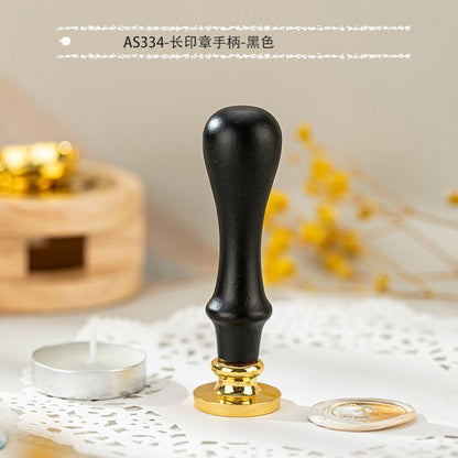 Wax Sealing Stamps Metal Retro Magic College Roman Column Handle DIY Card Making