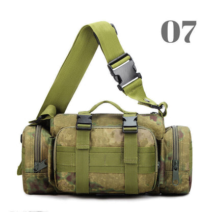 Men's Military Tactical Waist Bag Outdoor Camping Shoulder Chest Bag Fanny Pack