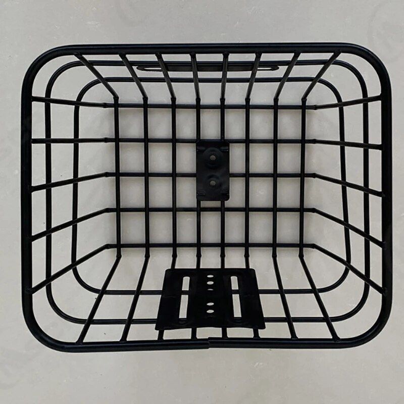 Scooter Front Rear Storage Carryings Hanging Basket Stainless Head Handle Basket