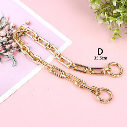 Bag Extension Chain Crossbody Purse Chain Strap Handbag DIY Metal Hanging Buckle