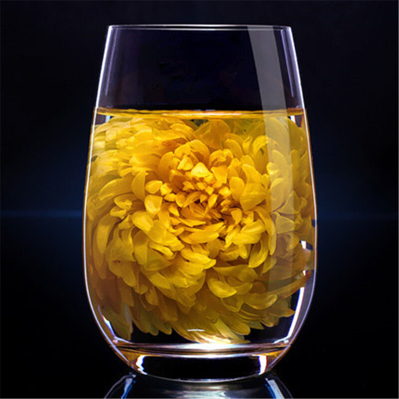 4 Pieces Chrysanthemum A Large Cup of Natural Herbal Tea In Summer Gold Huang Ju