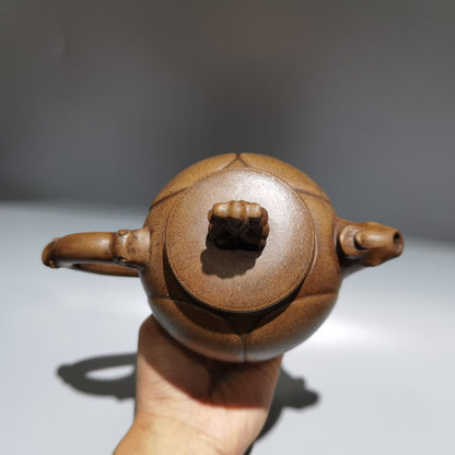 Chinese Yixing Zisha Clay Handmade Exquisite Teapot 品名：高凤壶 底款：陈鸣远