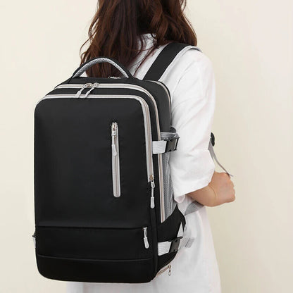 Women Travel Backpack Daypack Teenage Girls Laptop Schoolbag Luggage Shoes Bag