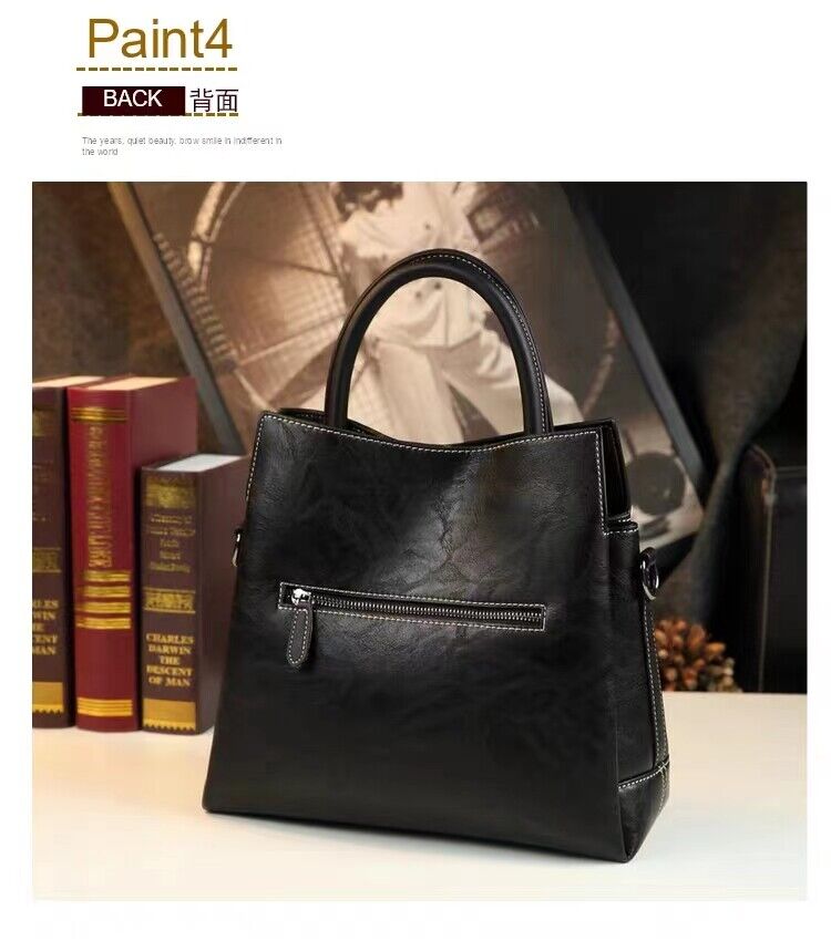 Brighton Fashionista Diva Glam Girls Slim Expandable Leather Shoulder Tote Bag