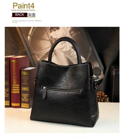 Brighton Fashionista Diva Glam Girls Slim Expandable Leather Shoulder Tote Bag