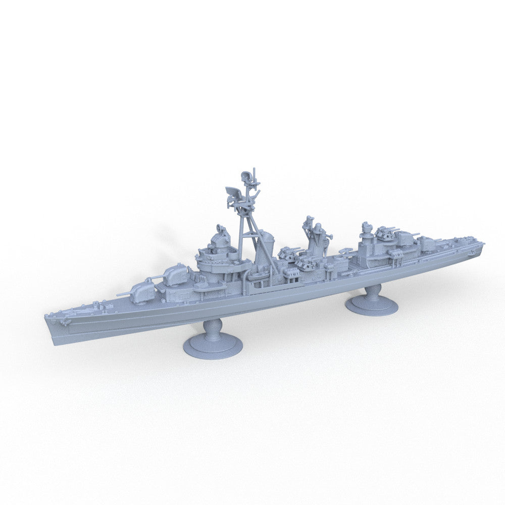 SSMODEL SSC1200729 1/1200 Military Model Kit German Z21 Destroyers Z4 1960