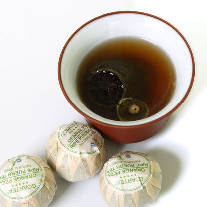 GOARTEA 100g Premium Xinhui Orange Peel Chenpi Citrus Puer Pu'er Tea Puerh Tea-