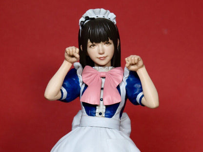 1/12 resin figures model kit Lovely maid girl FY169 Unassembled Unpainted