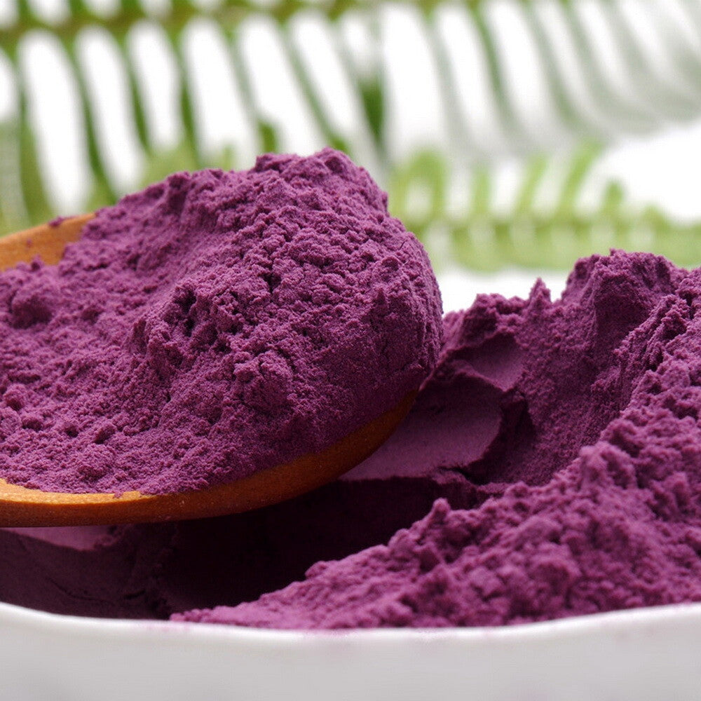 HelloYoung Organic Purple Sweet Potato Powder 100g High Antioxidant Healthy Food