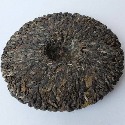 2014 YongDe Big Snow Mountain Bian Zi Pigtails Old Tree Pu'er Tea Puer Raw 400g