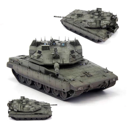 Homemade 1/72 Israel Merkava 4M Main Battle Tank Finished Model Ornament