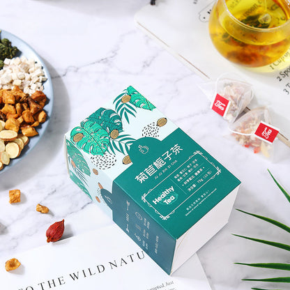 Herbal Tea Bag Chrysanthemum Cassia Seed Burdock Honeysuckle Natural Blend