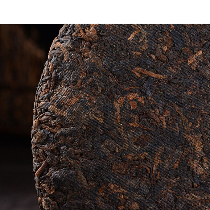 357g Pu-Erh Cooked Tea Cake Premium Yunnan Old Tree Pu'er Tea Organic Black Tea