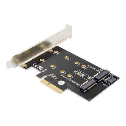 PCIE X4 M.2 B&M KEY NGFF Solid State Drive Adapter Conversion Card Drive Free
