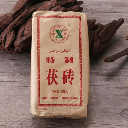 300g Super Grade Fuzhuan Dark Tea Brick Chinese Organic Black Tea Slimming Tea