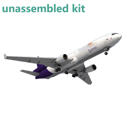 1/100 Fedex MD-11 Air Plane 3D Paper Model Cargo Aircraft Unassembled DIY Kit