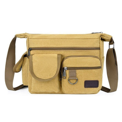 Canvas Messenger Bag Men Water Crossbody bags Shoulder Bag Male Handbag