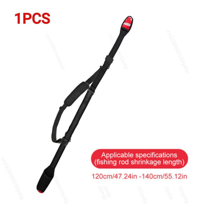 Fishing Rod Storage Bag Adjustable Fishing Rod Shoulder Belt Portable Fishing