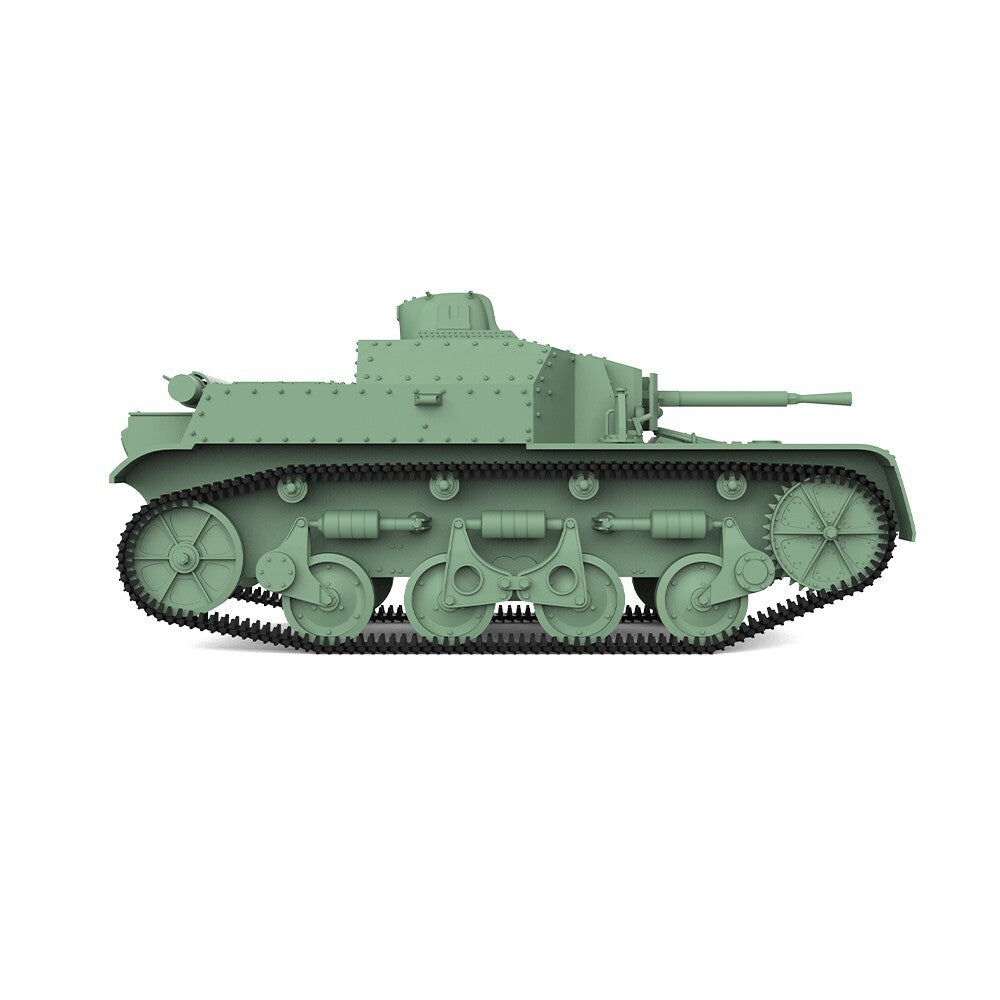 SSMODEL 1/72 25mm Military Model Kit France Renault 1935(ZT-3) Tank Destroyer