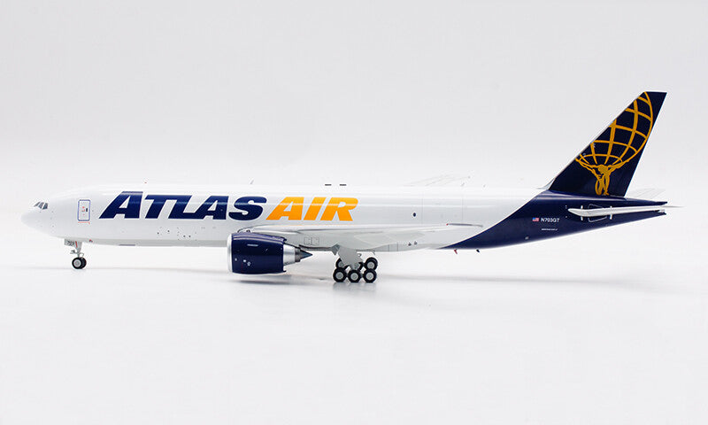1:200 32CM InFlight ATLAS AIR BOEING 777-200 Passenger Airplane Diecast Model