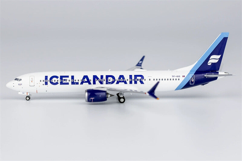 NG Models ICELANDAIR for Boeing B737 MAX9 TF-ICC Kirkjufell 1/400 Aircraft Model