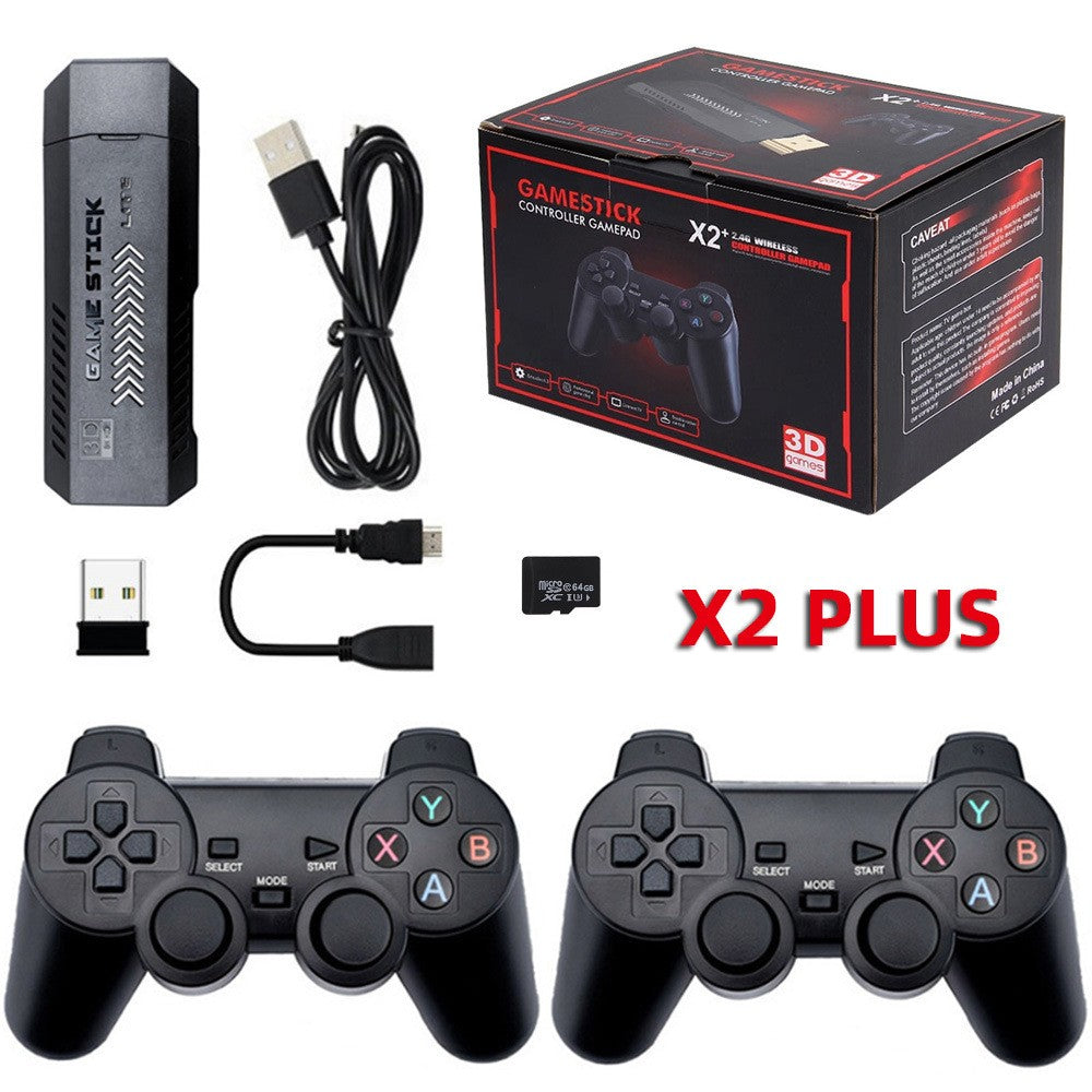 X2 PRO Video Game Console Retro TV Stick 64,128,256G 4K Wireless Controller PLAY