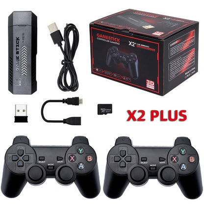X2 PRO Video Game Console Retro TV Stick 64,128,256G 4K Wireless Controller PLAY