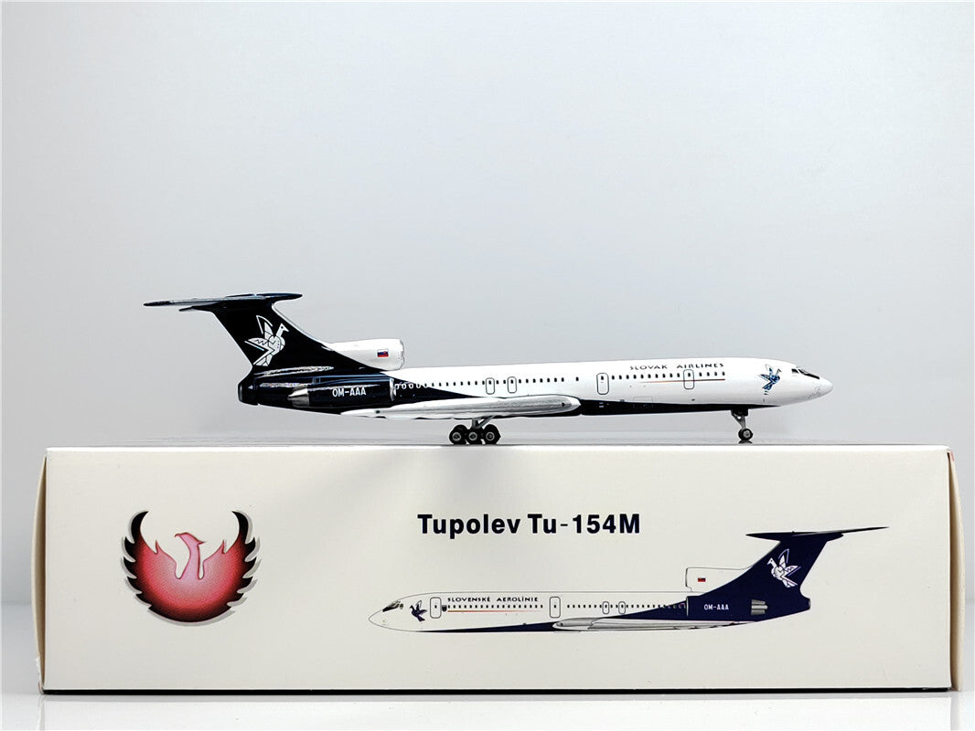 1:400 Phoenix SLOVENSKE AEROLINIE TupolevTU-154M Airplane Diecast Aircraft Model