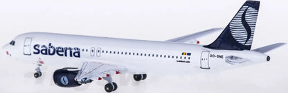 1:400 AeroClassics Sabena AIRBUS A320 Passenger Aircraft Diecast Airplane Model