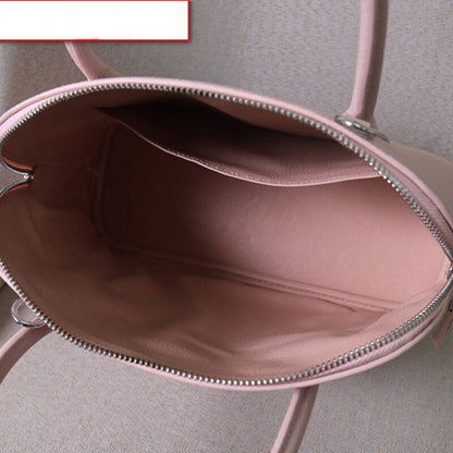 Shell Handbag Cowhide Bag Genuine Leather Crossbody Shoulder Bag S/M/L 18*7*13CM