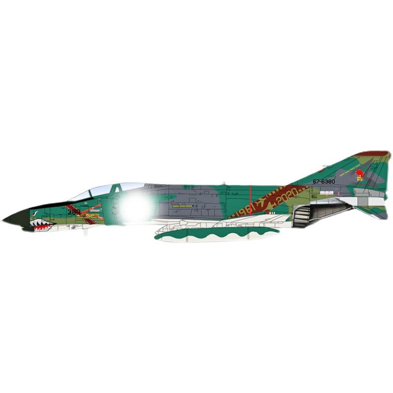 HM 1/72 Ghost RF-4EJ Fighter Model 501st Squadron Retirement Painting
