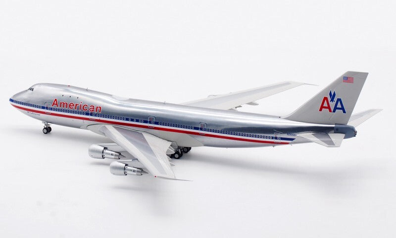 1:200 35CM InFlight American BOEING 747-100 Passenger Airplane Diecast Model