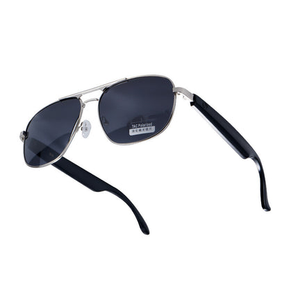2025 Smart Bluetooth Glasses Open Earbuds Sunglasses 2 Speakers UV Resistant