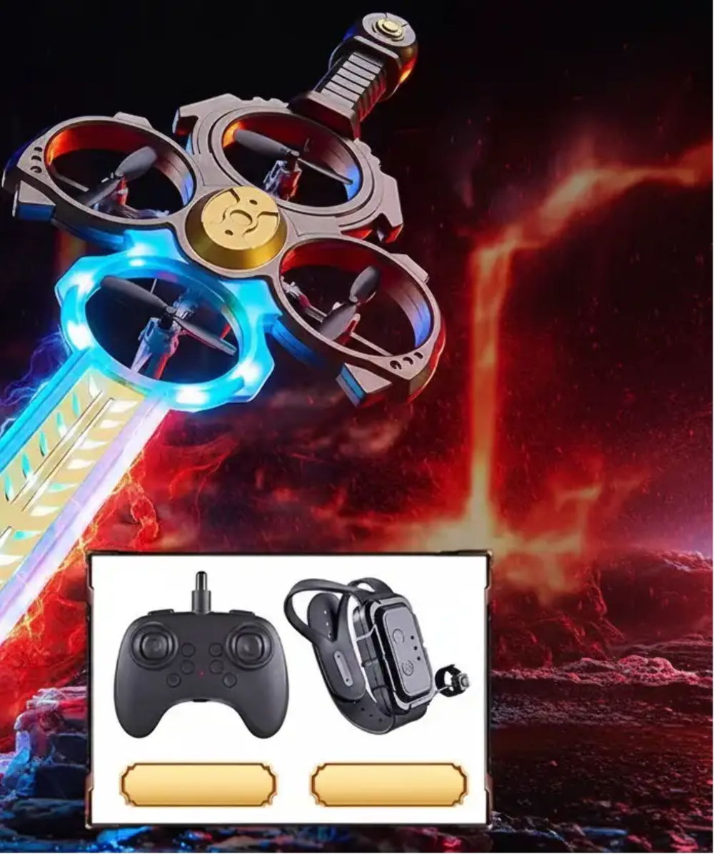 Gesture Control Flying Toy with LED Light Effects