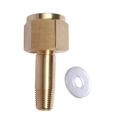 DIN 477/W21.8 Hex Nut &Nipple with Washer Carbon Dioxide Regulator Hardware Tool