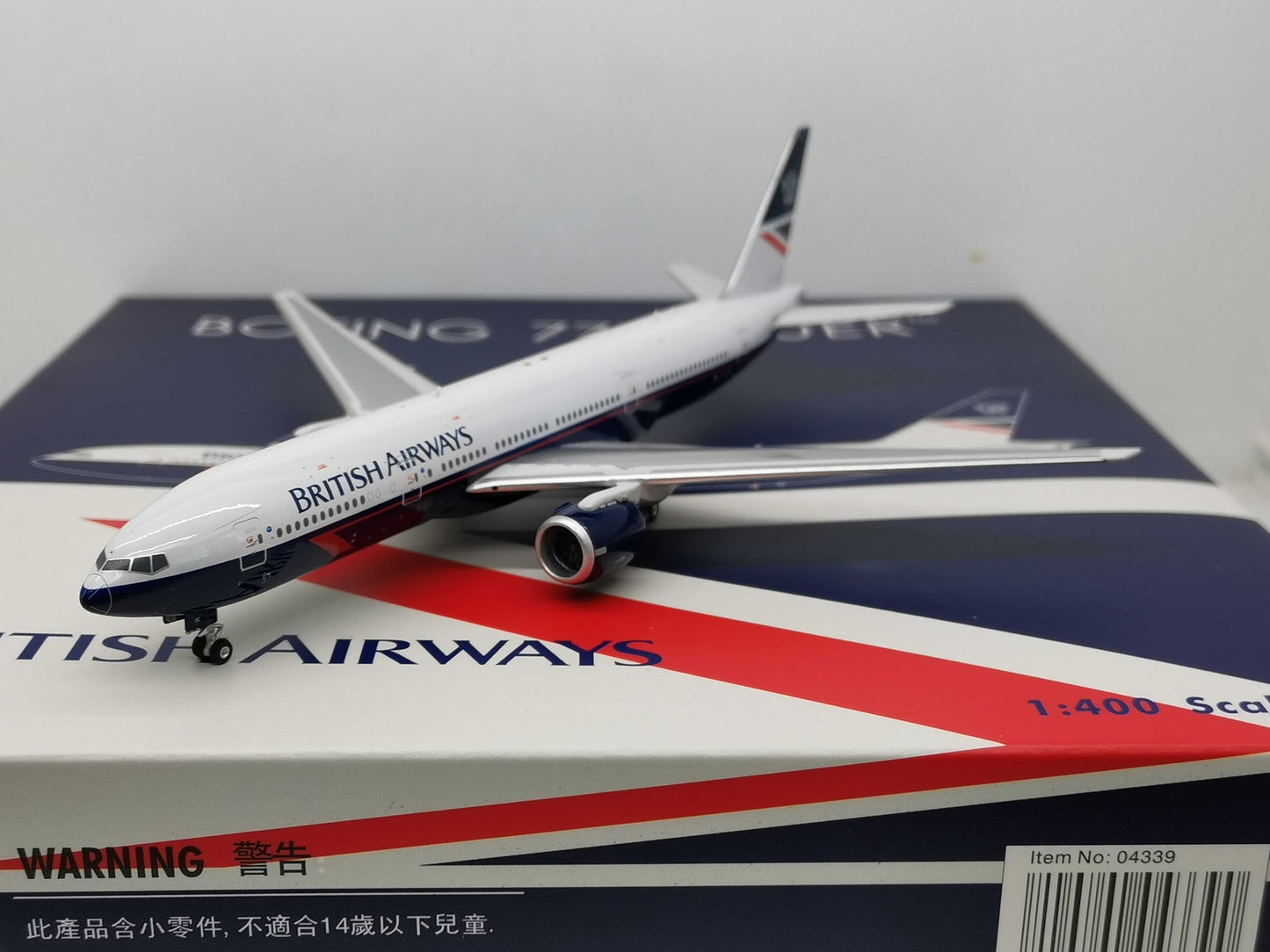 1:400 Phoenix BRITISH AIRWAYS B777-200ER Airplane Diecast Aircraft Plane Model