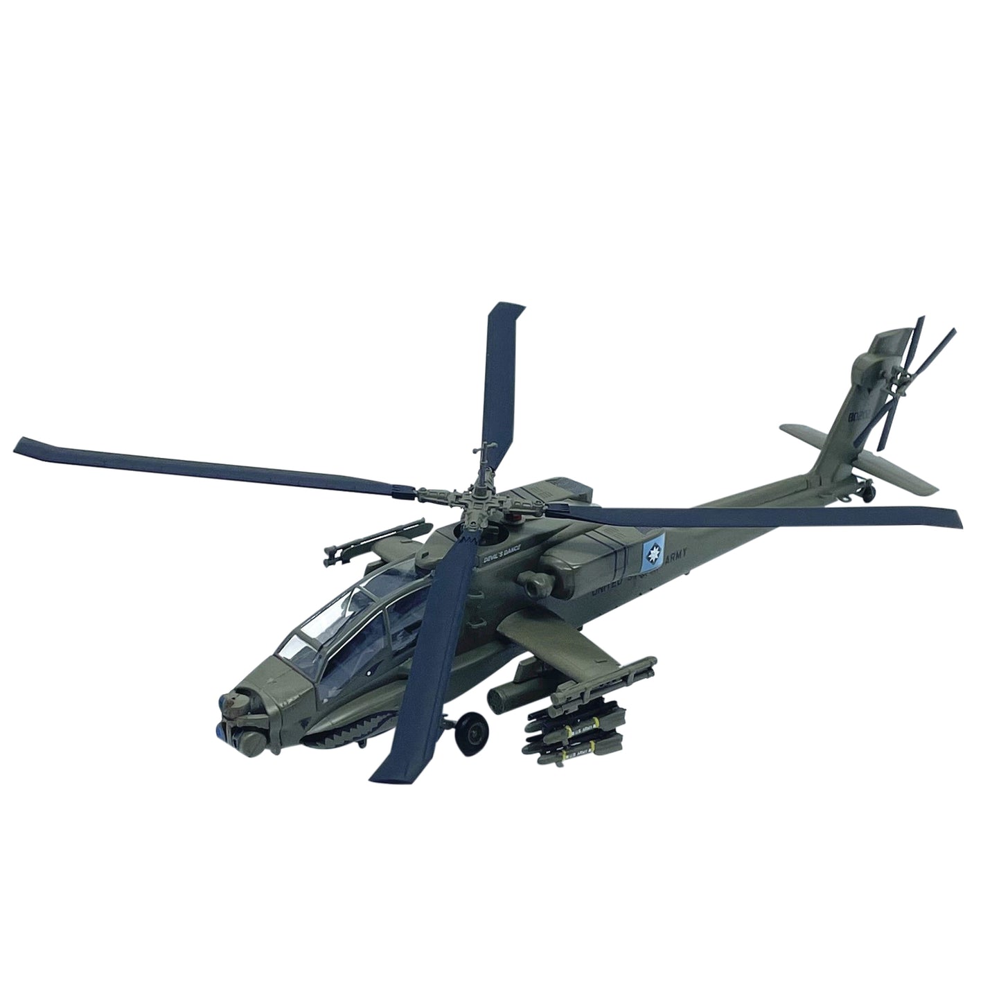 1: 72 American AH-64A Apache AH64 Armed helicopter Model aircraft