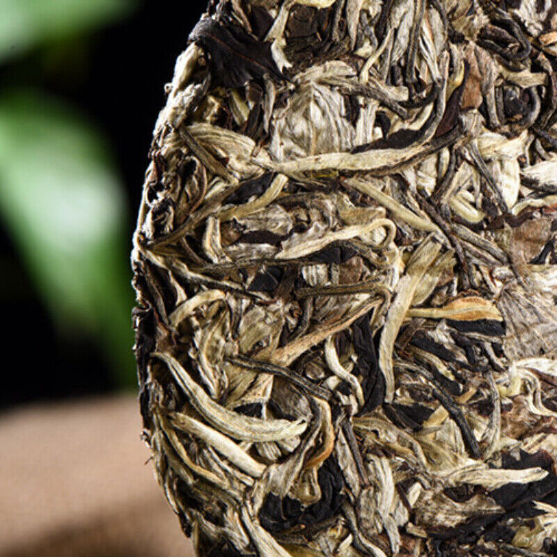 357g Yunnan Pu'er Tea Moonlight White Puerh Tea Green Tea Big Bud Puerh Tea Cake