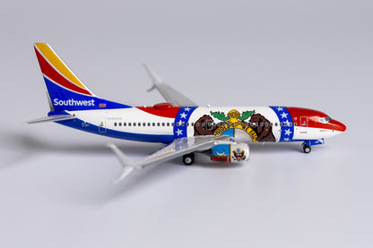 1:400 NG Model Southwest BOEING 737-700 Passenger Airplane Diecast Plane Model