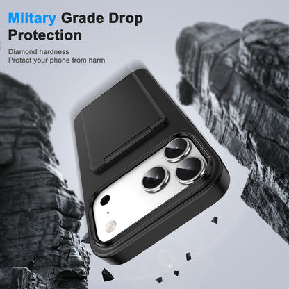 iPhone17 mobile phone case card bag skin frosted 16ProMax anti-fall cover