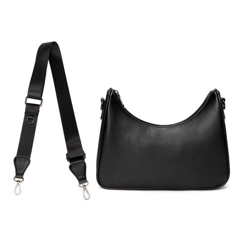 Crossbody Handbag Multipurpose Soft Shoulder Bag Luxury Small Purses Polyester