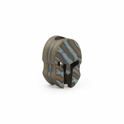 Gray Spider Helmet Butterfly Bat Alloy Knife Bead Titanium Paracord Accessories