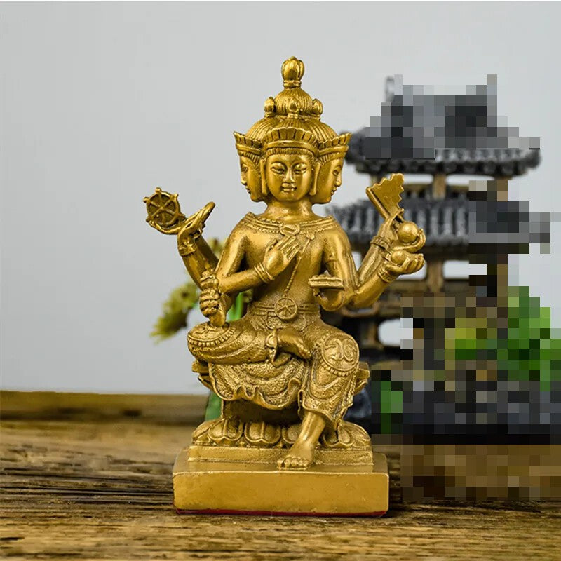 Thai Four-Faced Buddha Statue Brahma King Statue Buddha Statue Interior Decor