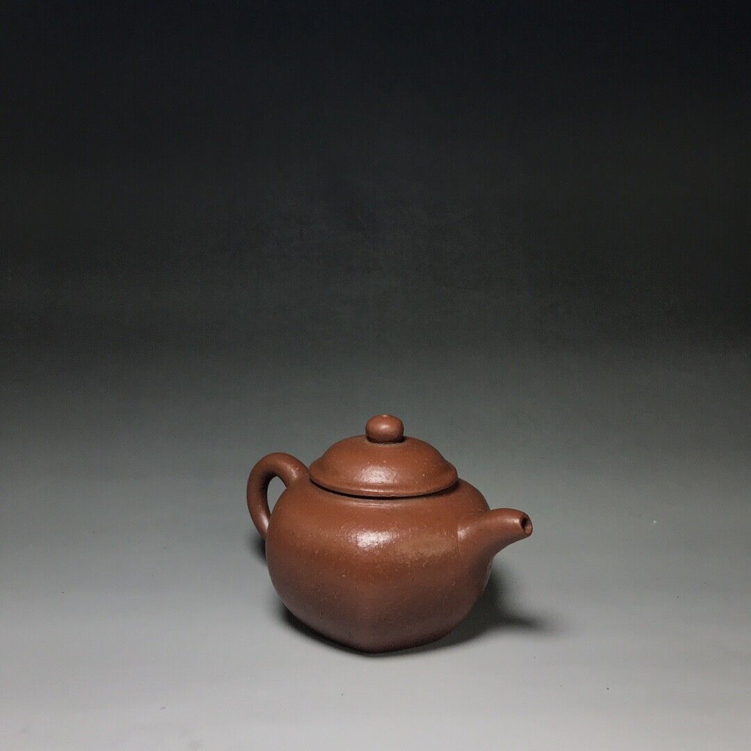 Chinese Yixing Zisha Clay Handmade Exquisite Teapot（鼓腹壶 底款：孟臣）