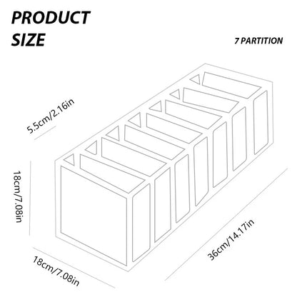 6/7/9 Grids Storage Bag Clothes Jeans Pants Drawer Organizer Wardrobe Boxes AU